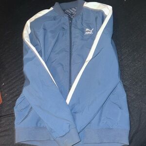 Puma jacket reversible zip up lightweight jacket